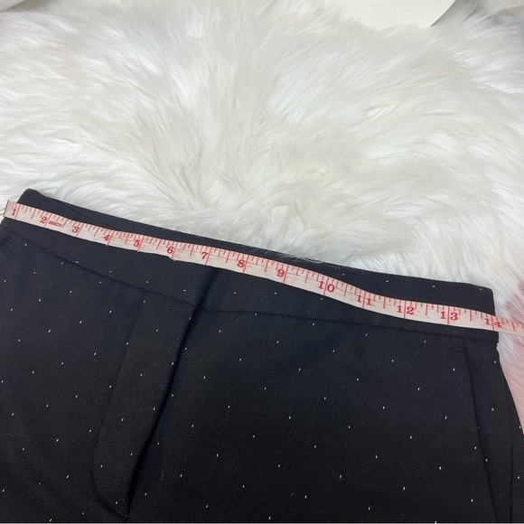 Zara pleated white speckled formal/business or casual dress pants small - Picture 3 of 7